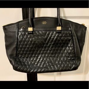Vince Camuto Leather Black Purse